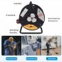 V.MAX 50M Heavy Duty Cable Reel | 3x1.5mm² Electrical Extension Cord with 3x13A Sockets | Outdoor & Indoor Waterproof